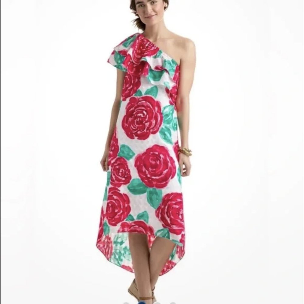 Beautiful Semi-formal one-shoulder midi dress